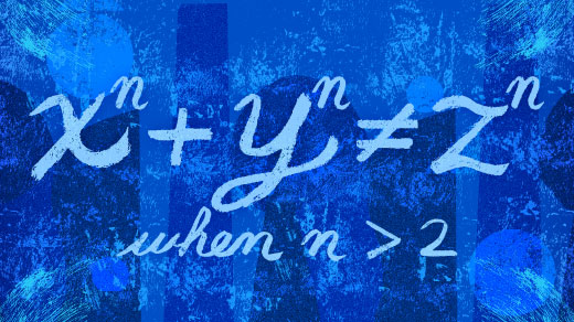 Illustration of Fermat's Last Theorem